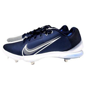 Nike Force Zoom Trout 7 Pro Baseball Cleats White Navy Men's Size 16 CQ7224403